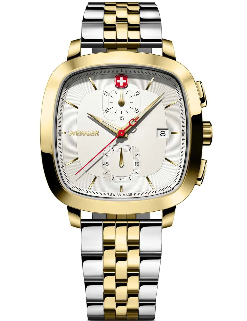 Wenger 01.1933.107 Mens Watch Vintage Classic Chronograph 40mm 5ATM