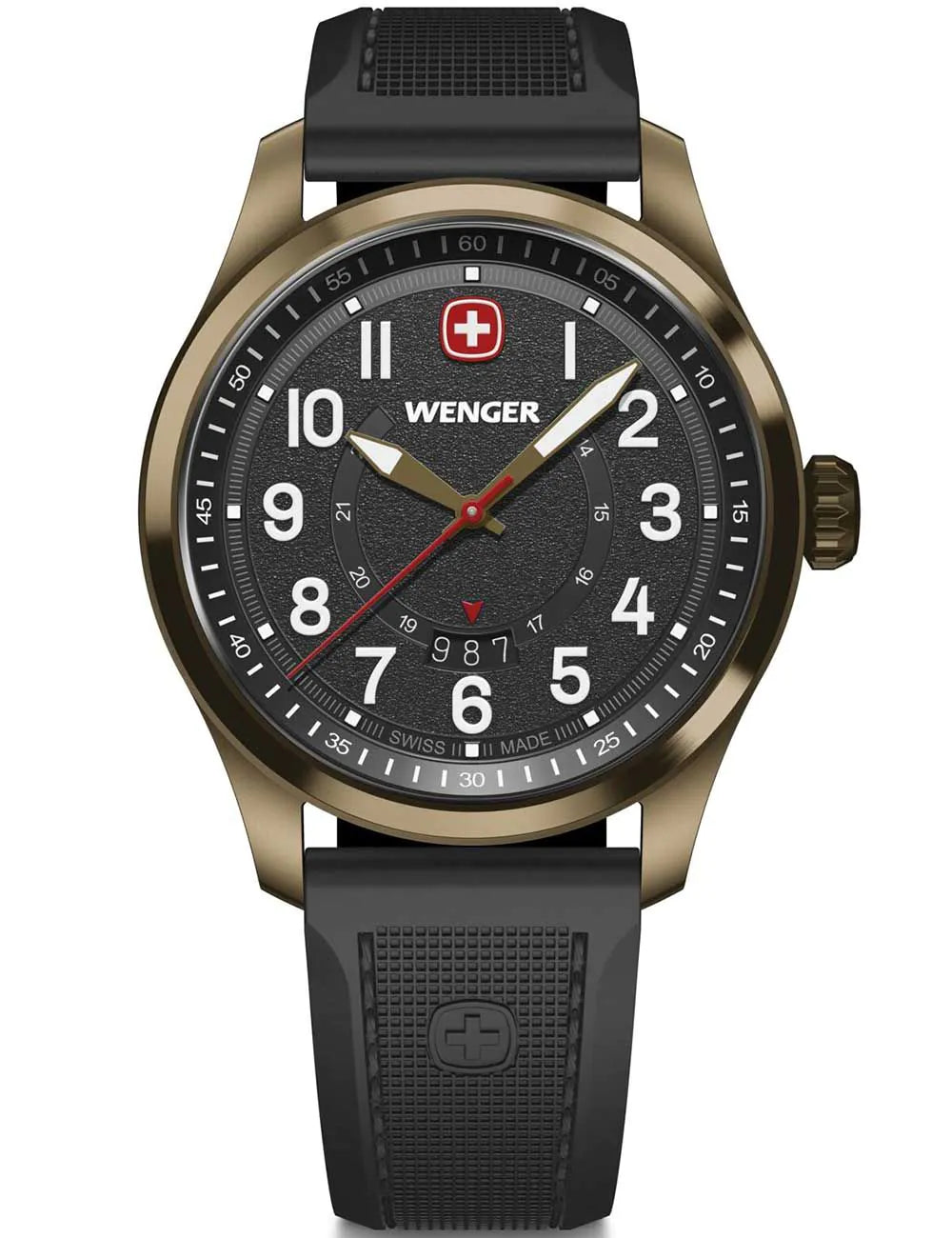 Wenger 01.0541.125 Mens Watch Terragraph 43mm 10ATM