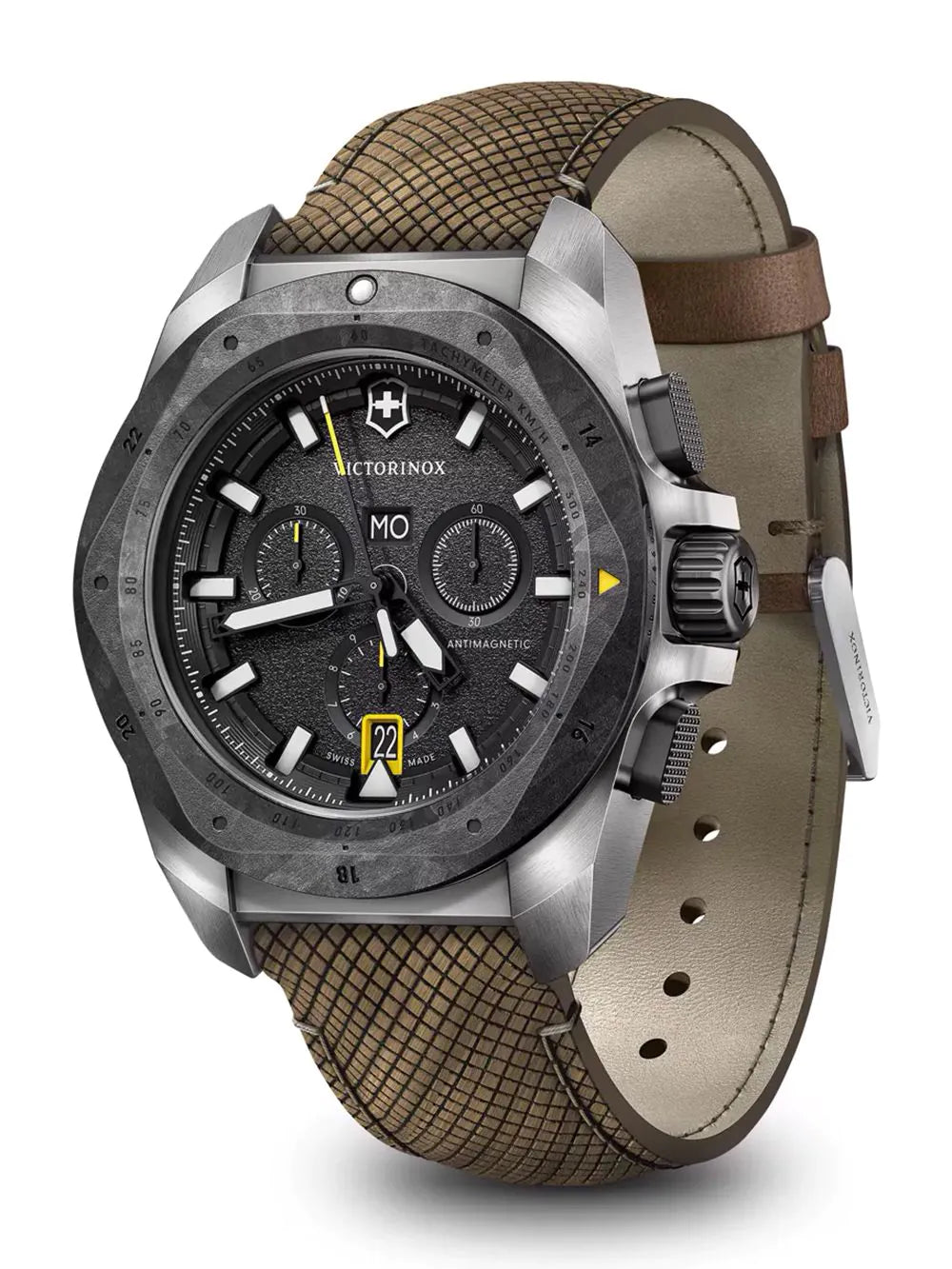 Victorinox 241988.1 Mens Watch I.N.O.X Titanium Chronograph 43mm 20ATM