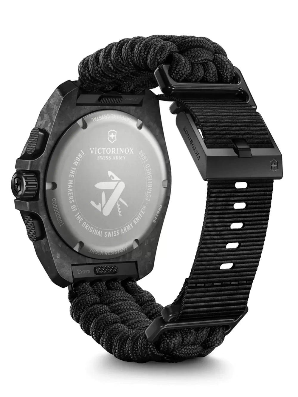 Victorinox 241989.1 Mens Watch I.N.O.X Carbon Chronograph 43mm 20ATM