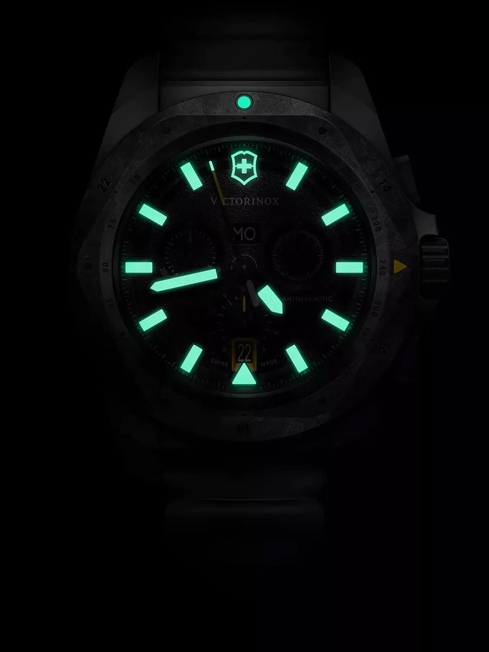 Victorinox 242011 Mens Watch I.N.O.X Titanium Chronograph 43mm 20ATM