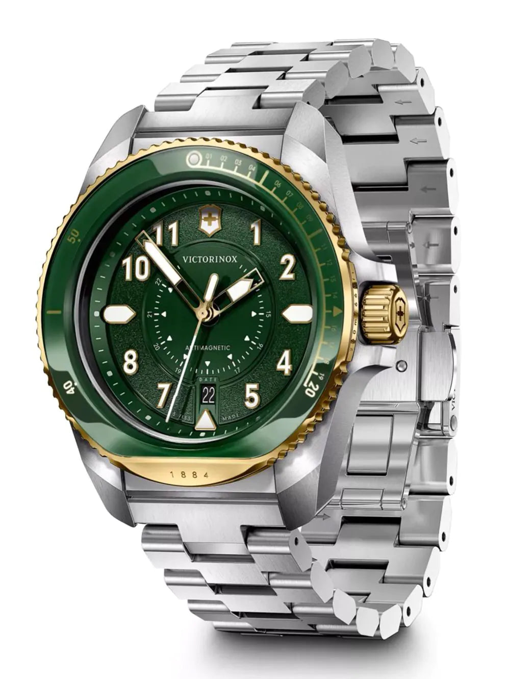 Victorinox 242012 Mens Watch Journey 1884 Quartz 43mm 20ATM