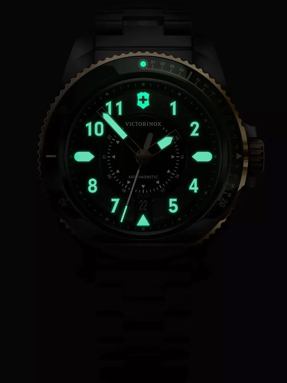 Victorinox 242012 Mens Watch Journey 1884 Quartz 43mm 20ATM