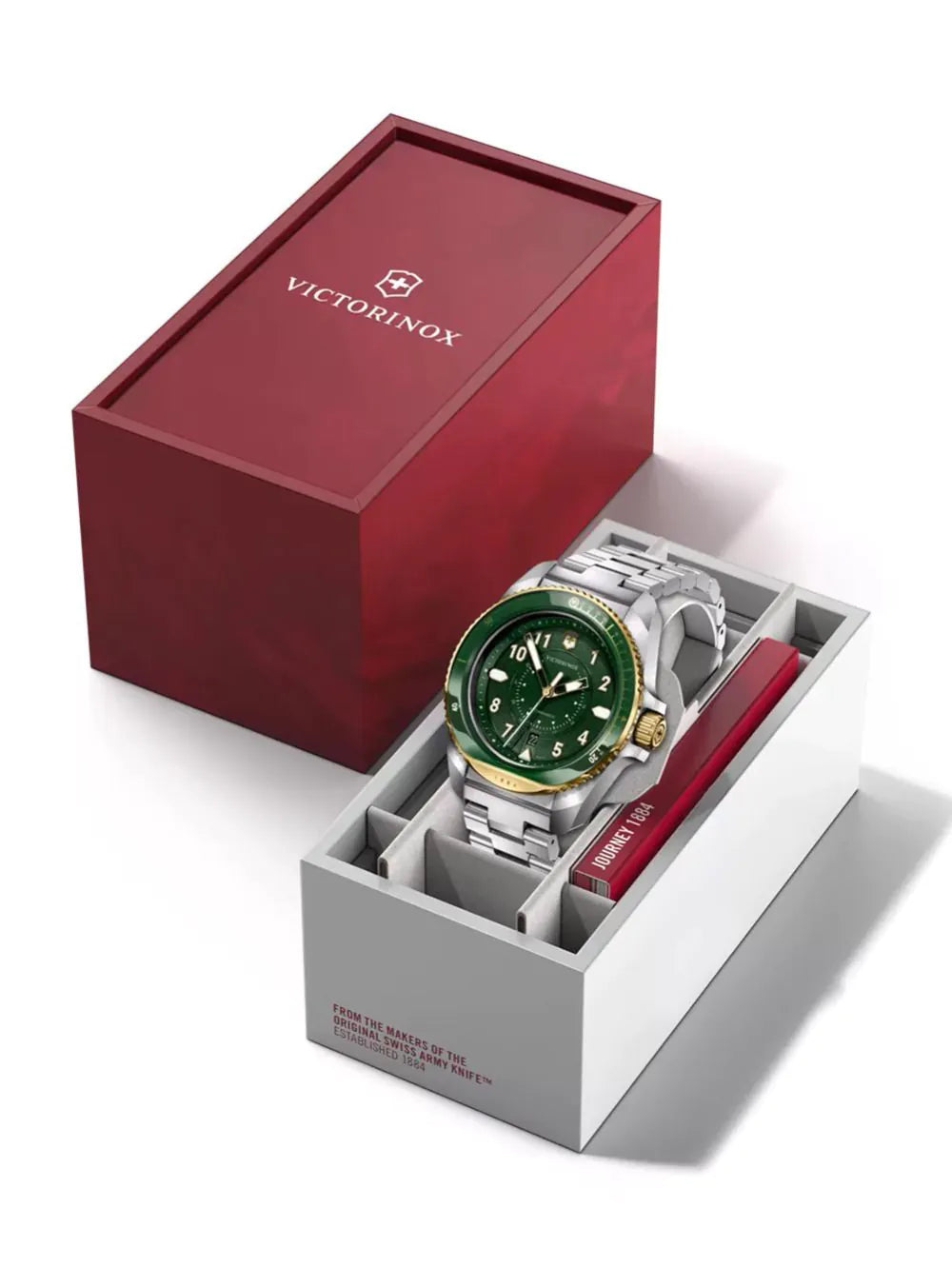 Victorinox 242012 Mens Watch Journey 1884 Quartz 43mm 20ATM