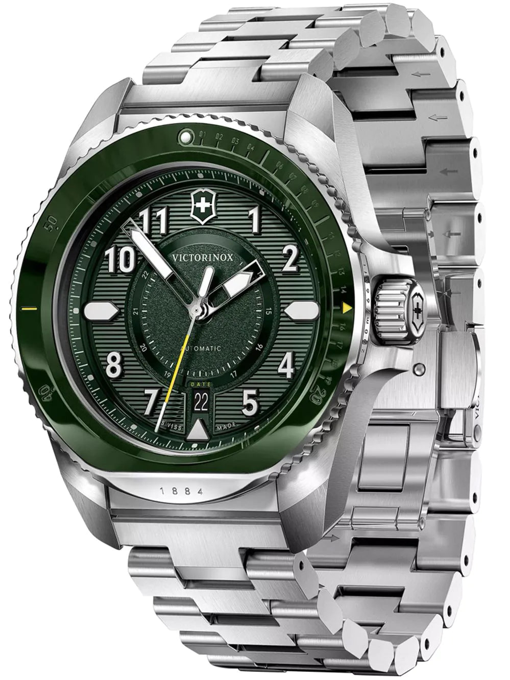 Victorinox 242015 Mens Watch Journey 1884 Automatic 43mm 20ATM