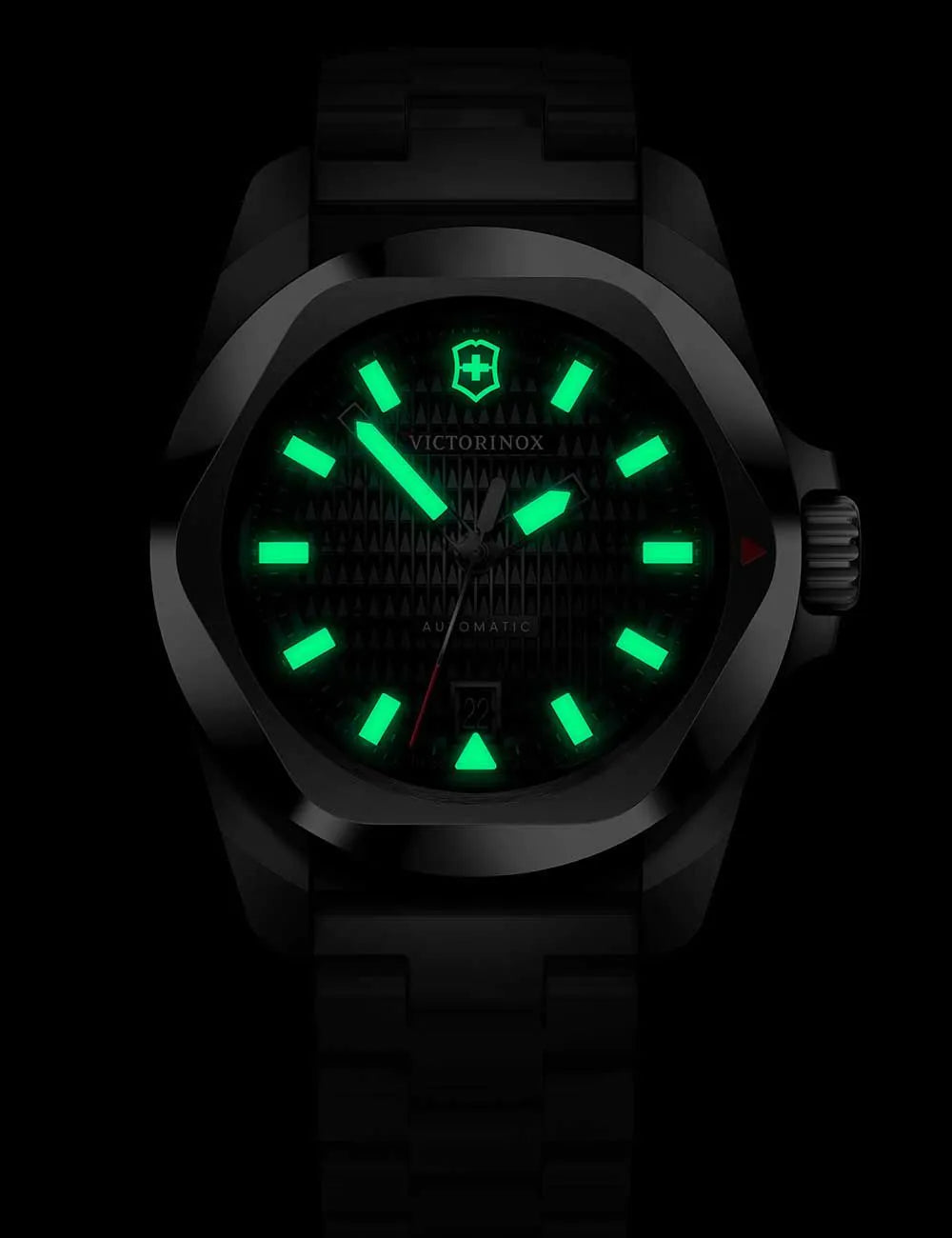 Victorinox 242019 Mens Watch I.N.O.X. Automatic 41mm 20ATM