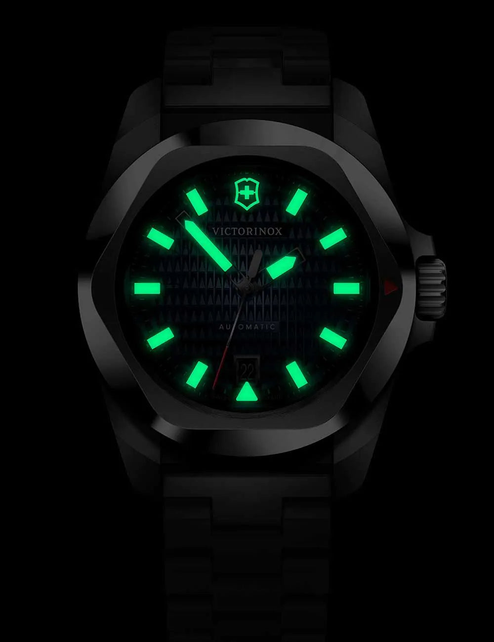 Victorinox 242020 Mens Watch I.N.O.X. Automatic 41mm 20ATM