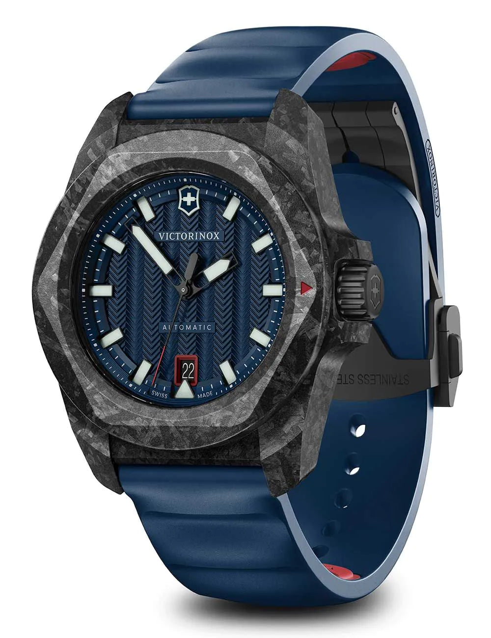 Victorinox 242022.1 Mens Watch I.N.O.X. Carbon Automatic 41mm 20ATM