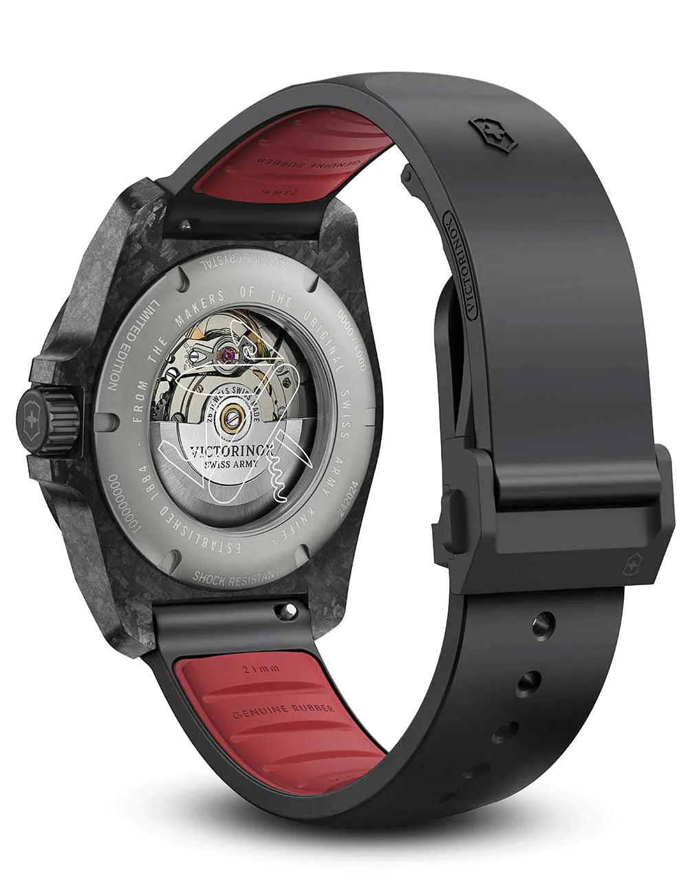 Victorinox 242024.1 Mens Watch I.N.O.X. Carbon Automatic 41mm 20ATM