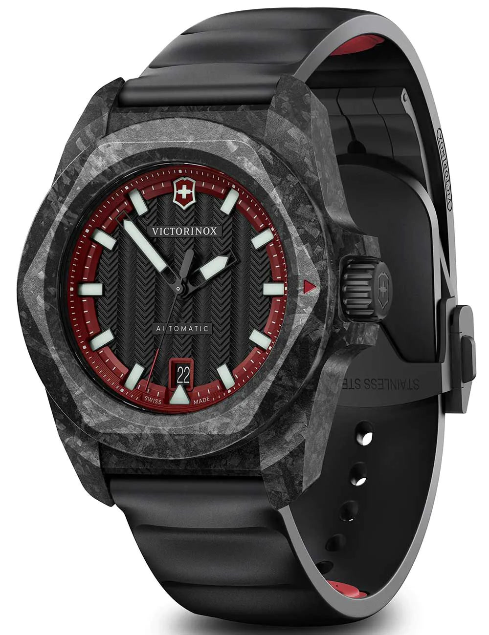 Victorinox 242024.1 Mens Watch I.N.O.X. Carbon Automatic 41mm 20ATM