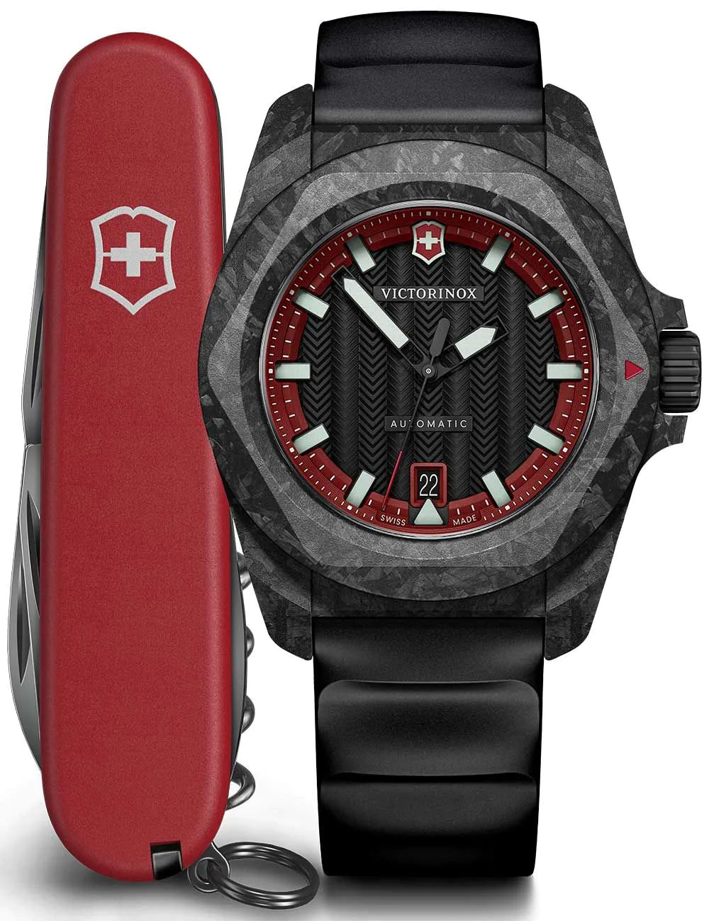 Victorinox 242024.1 Mens Watch I.N.O.X. Carbon Automatic 41mm 20ATM