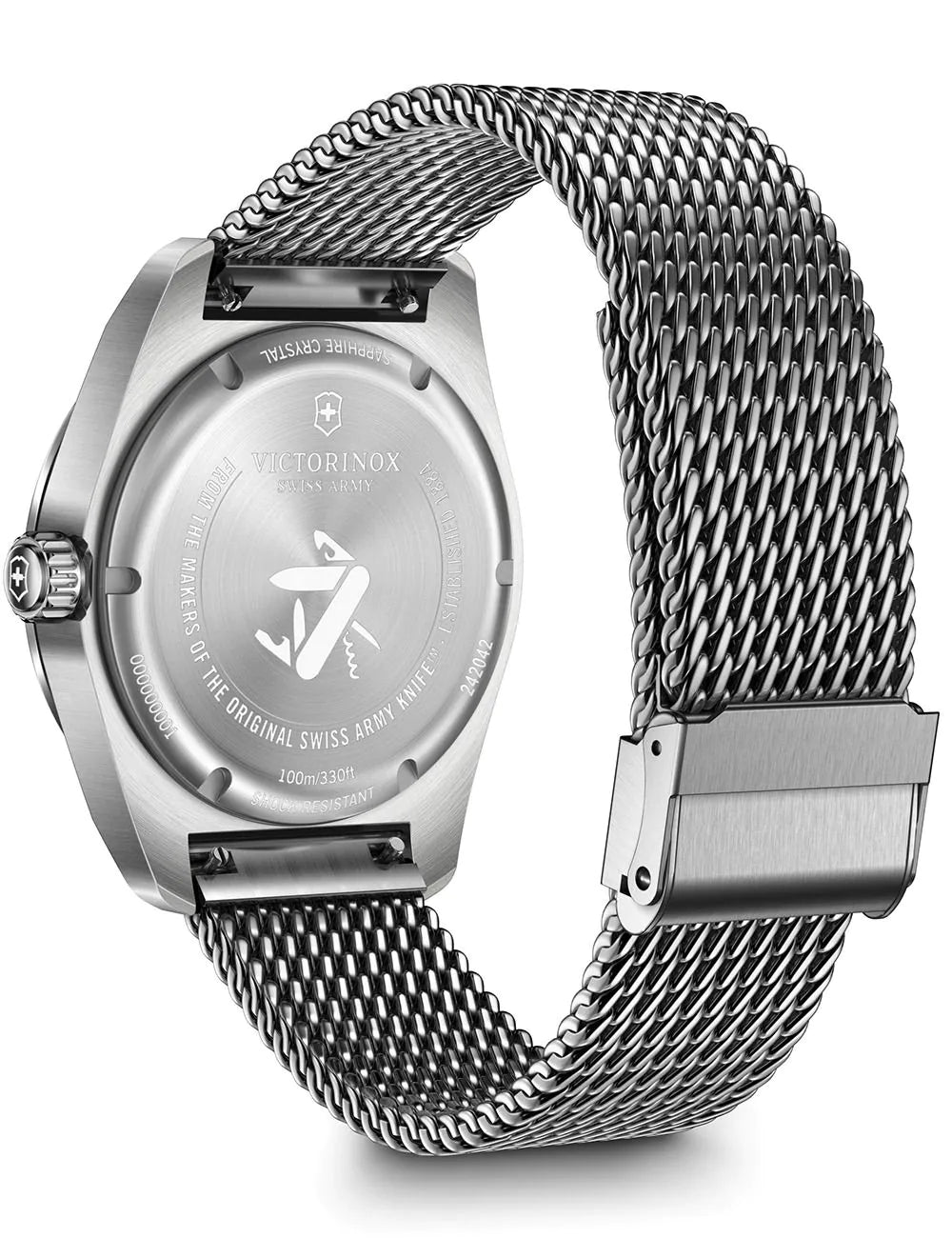 Victorinox 242042 Mens Watch Swiss Army 42mm 10ATM