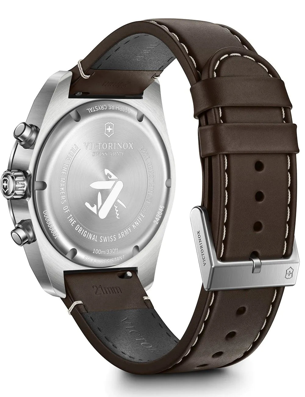 Victorinox 242046 Mens Watch Swiss Army Chrono 42mm 10ATM