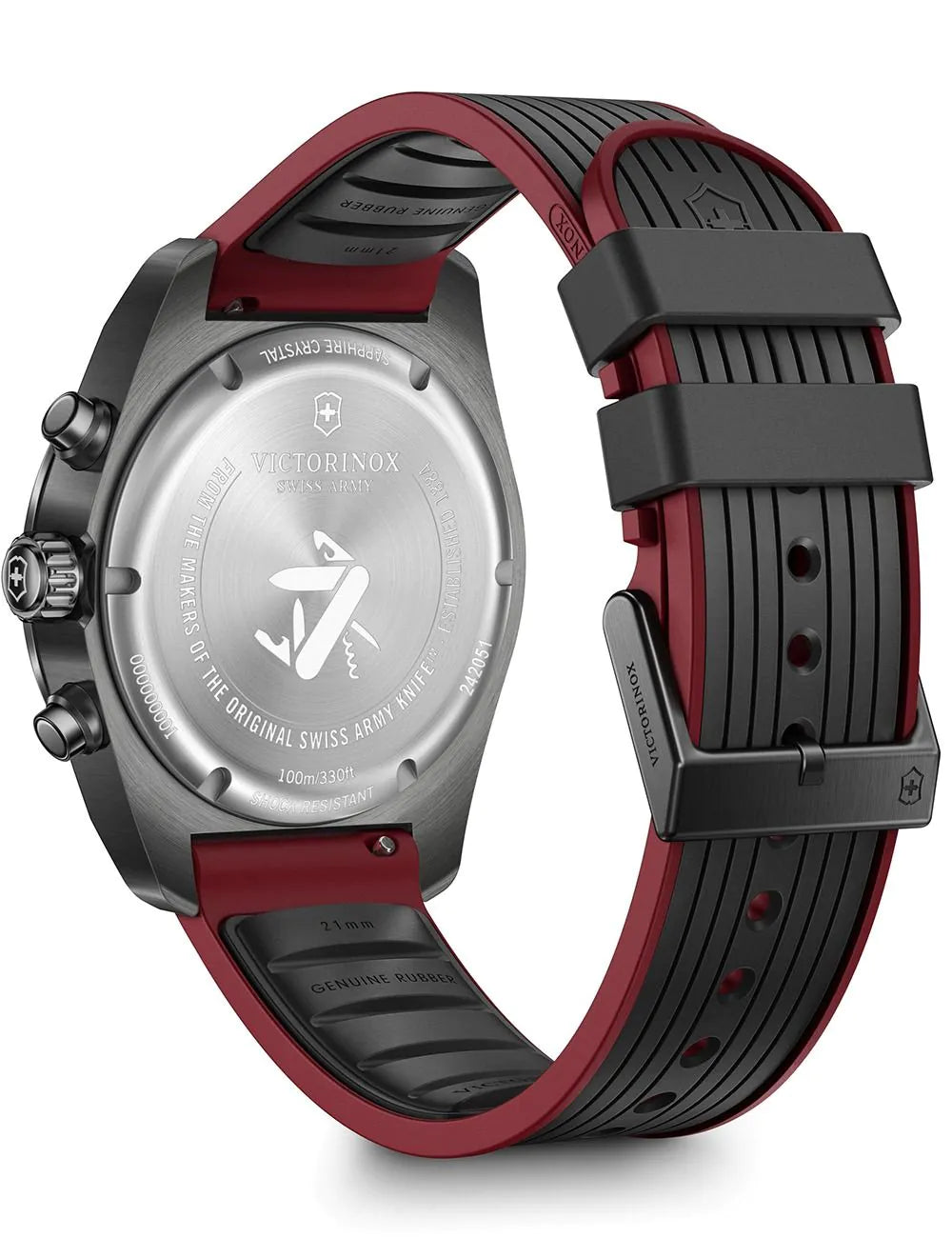 Victorinox 242051 Mens Watch Swiss Army Chrono 42mm 10ATM