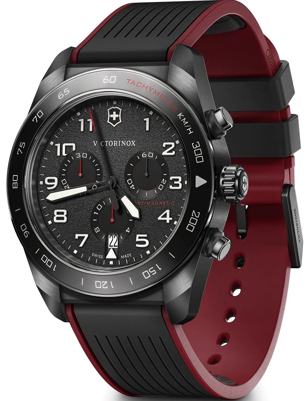 Victorinox 242051 Mens Watch Swiss Army Chrono 42mm 10ATM