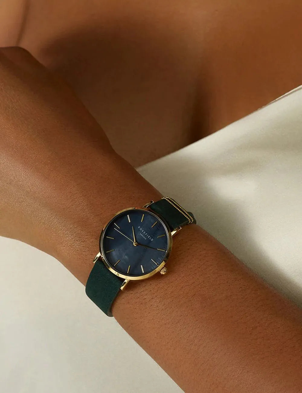 Rosefield WBFLG-W95 Ladies Watch West Village 33mm 3ATM