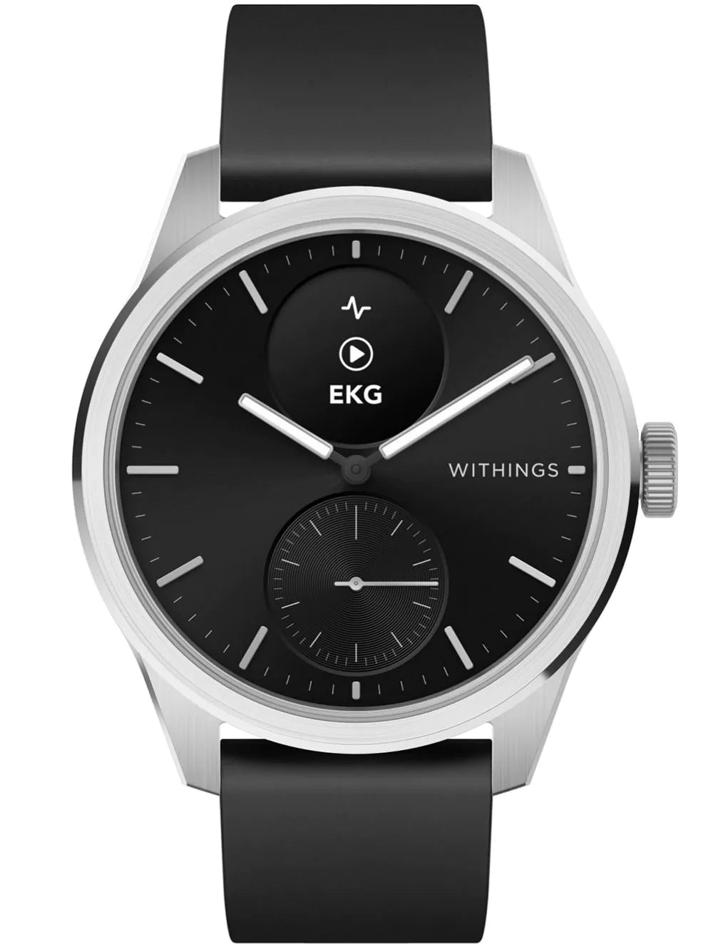 Withings HWA10-model 4-All-Int ScanWatch 2 Black 42 mm 5ATM