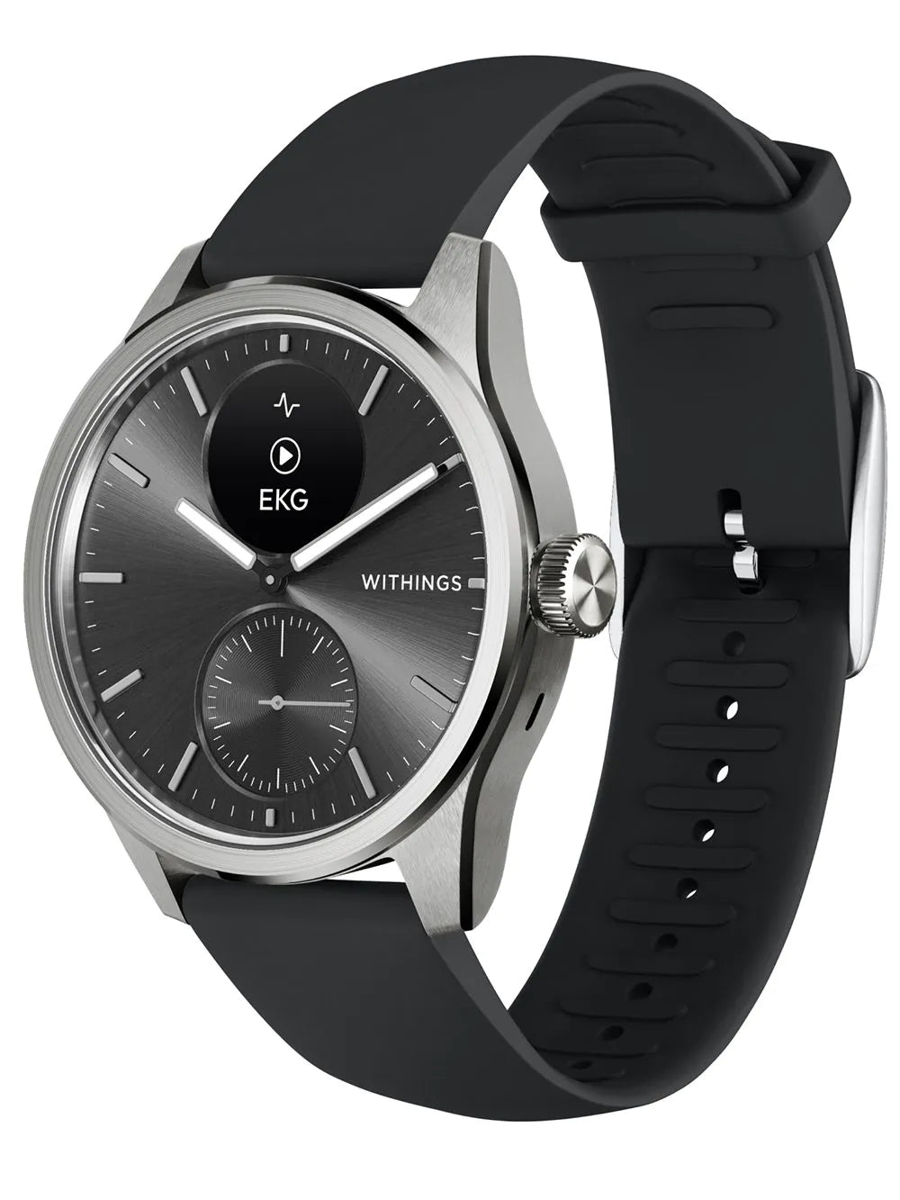 Withings HWA10-model 4-All-Int ScanWatch 2 Black 42 mm 5ATM