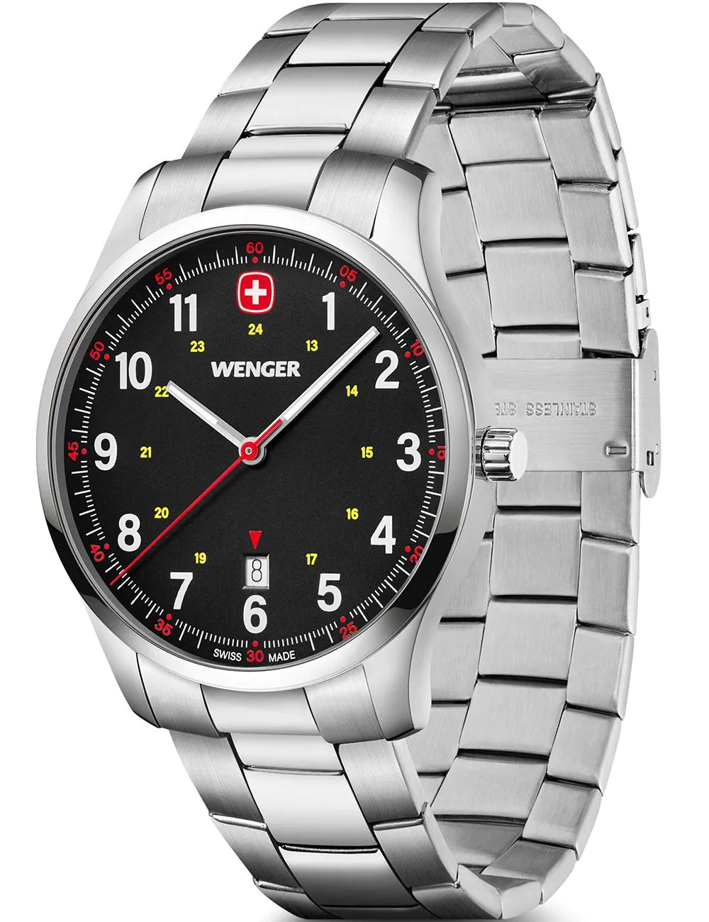 Wenger 01.1441.131 Mens Watch City Sport 42mm 5ATM
