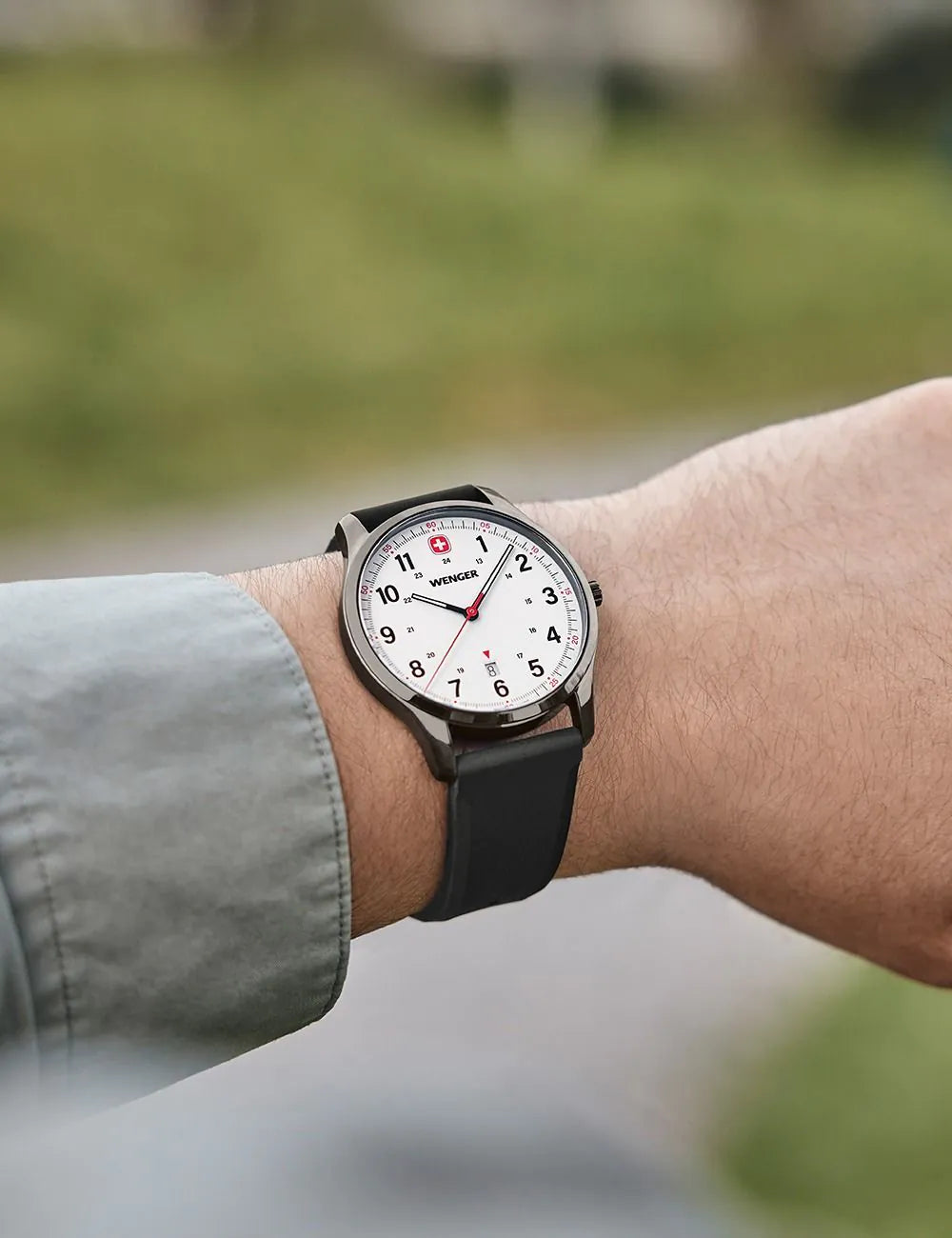 Wenger 01.1441.132 Mens Watch City Sport 42mm 5ATM