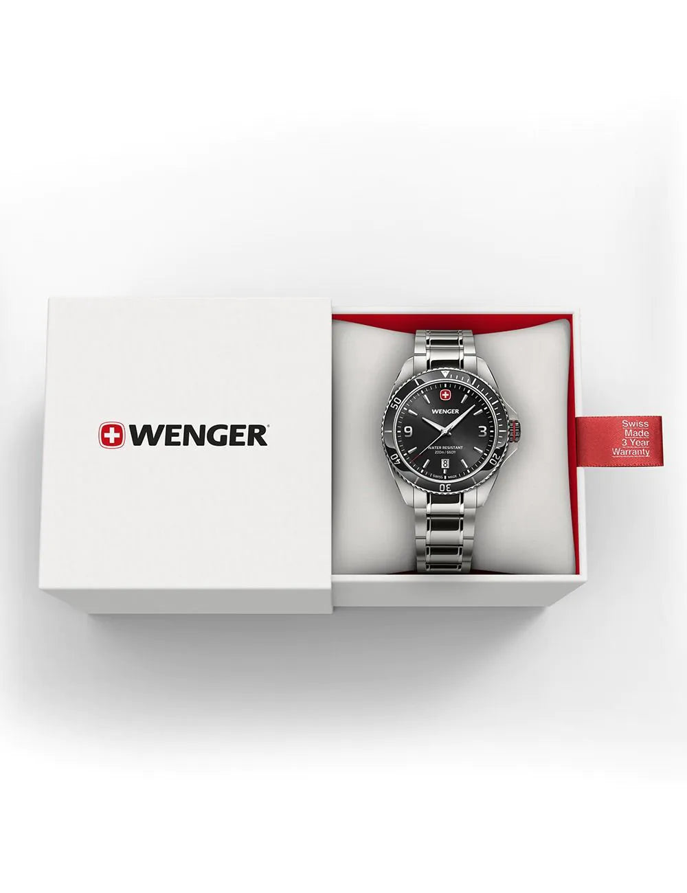 Wenger 01.2031.101 Mens watch Ececutive 40mm 20ATM