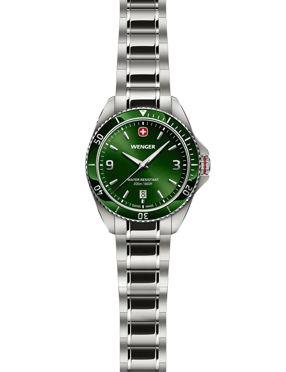 Wenger 01.2031.102 Mens watch Ececutive 40mm 20ATM