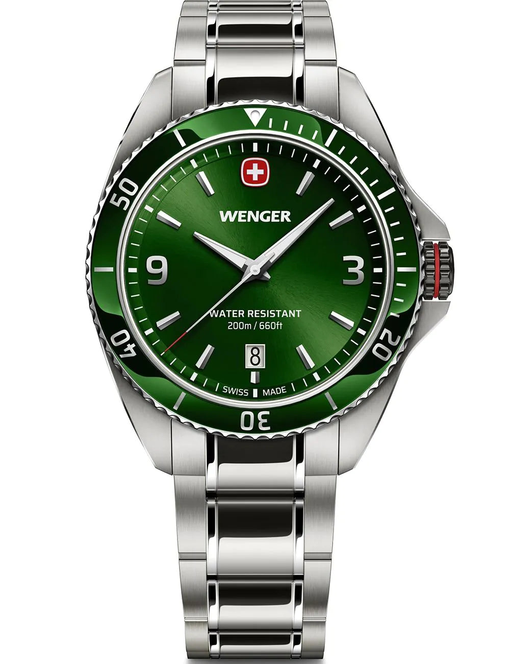 Wenger 01.2031.102 Mens watch Ececutive 40mm 20ATM