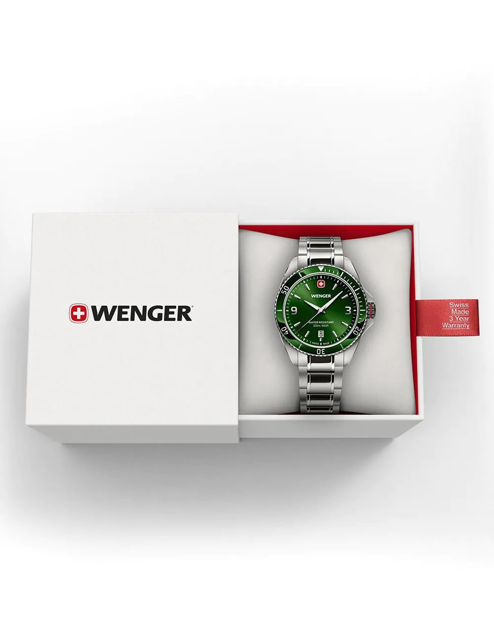 Wenger 01.2031.102 Mens watch Ececutive 40mm 20ATM