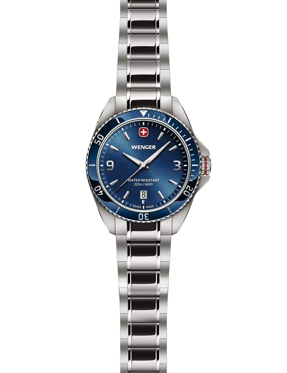 Wenger 01.2031.103 Mens watch Ececutive 40mm 20ATM