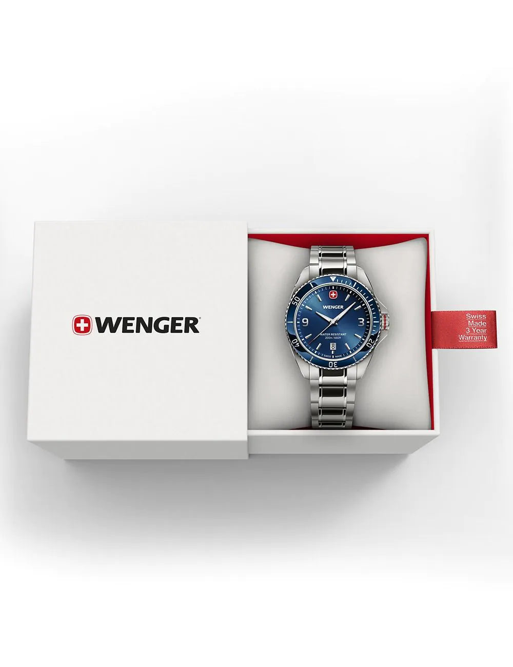 Wenger 01.2031.103 Mens watch Ececutive 40mm 20ATM