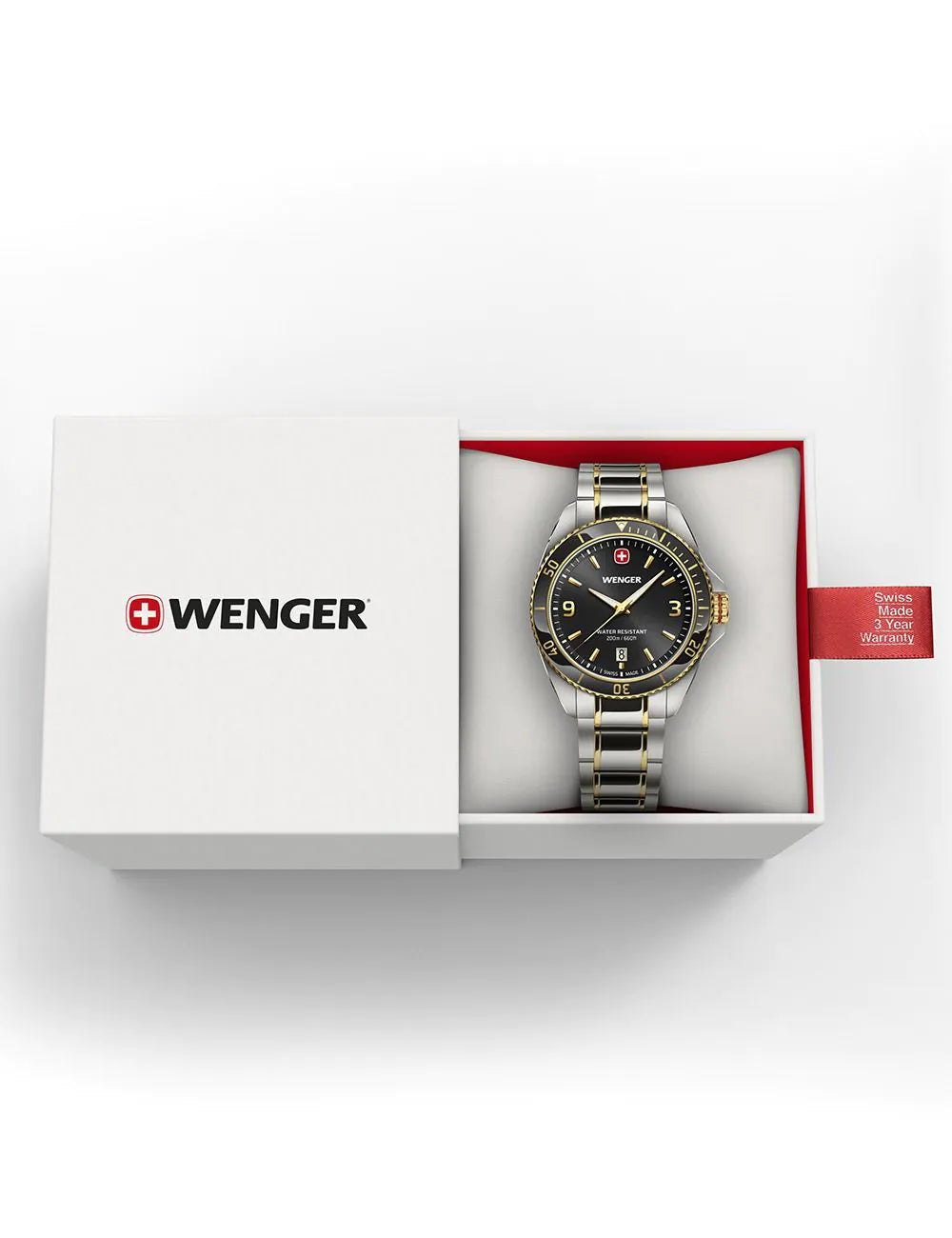 Wenger 01.2031.104 Mens watch Ececutive 40mm 20ATM