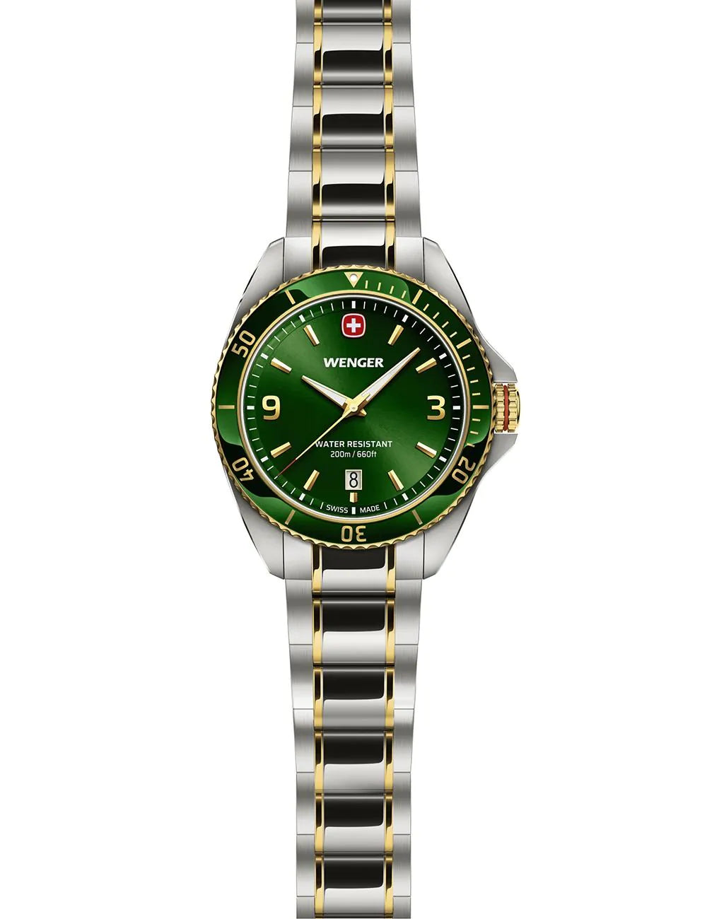 Wenger 01.2031.105 Mens watch Ececutive 40mm 20ATM