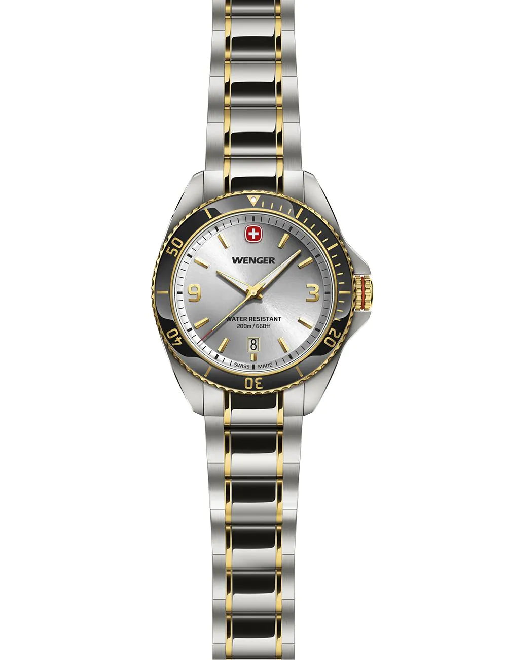 Wenger 01.2031.106 Mens watch Ececutive 40mm 20ATM