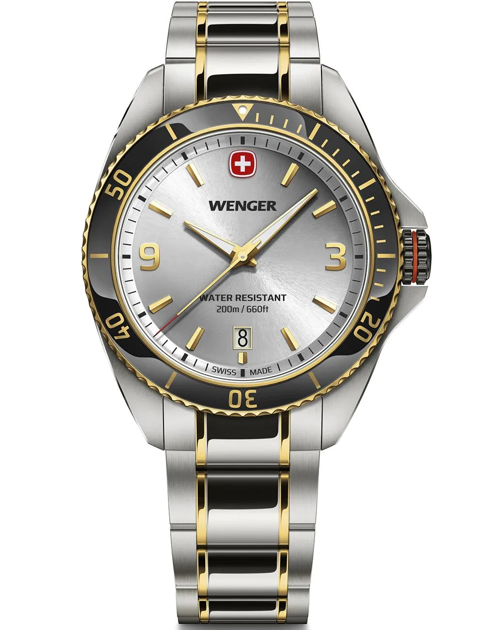 Wenger 01.2031.106 Mens watch Ececutive 40mm 20ATM