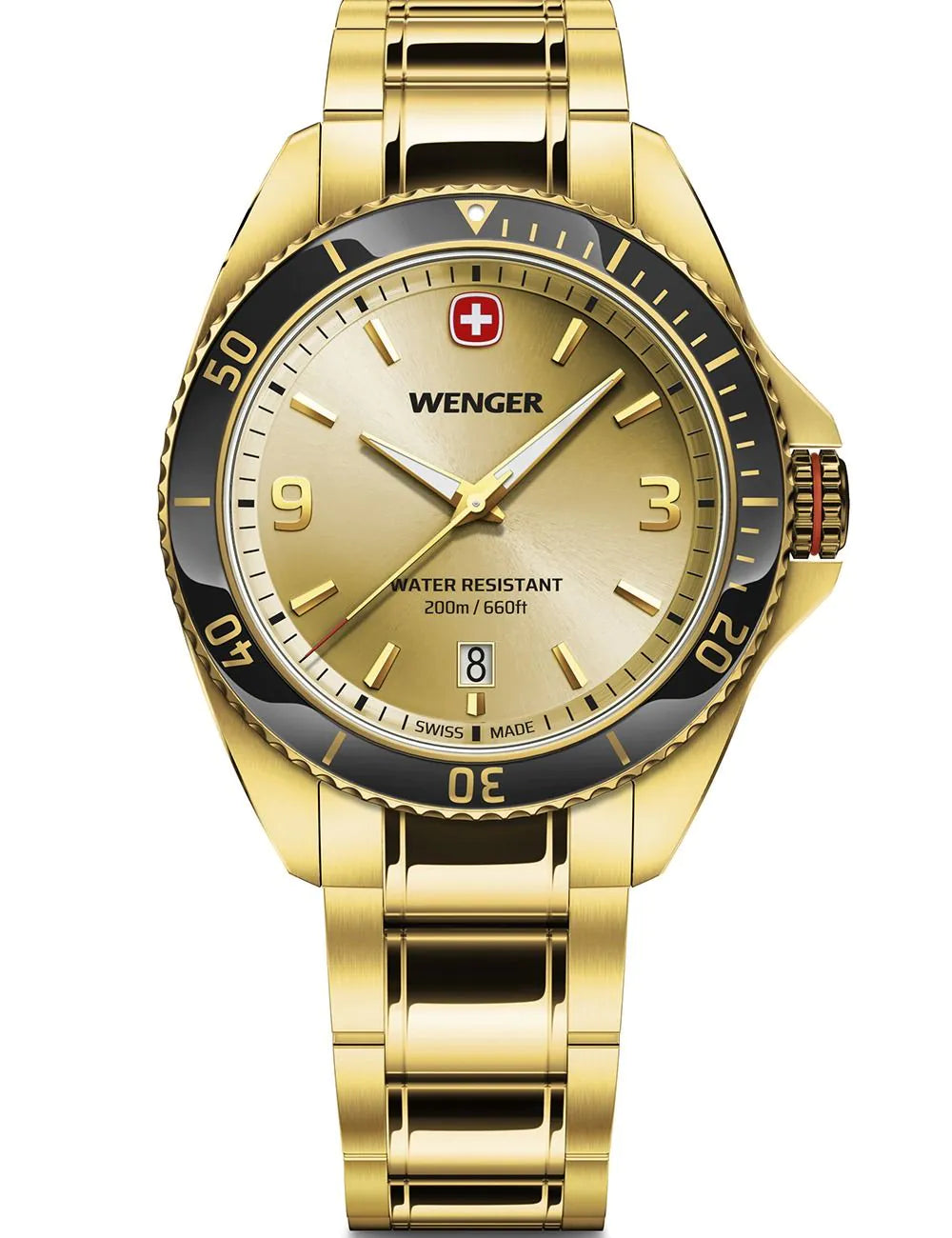 Wenger 01.2031.108 Mens watch Ececutive 40mm 20ATM