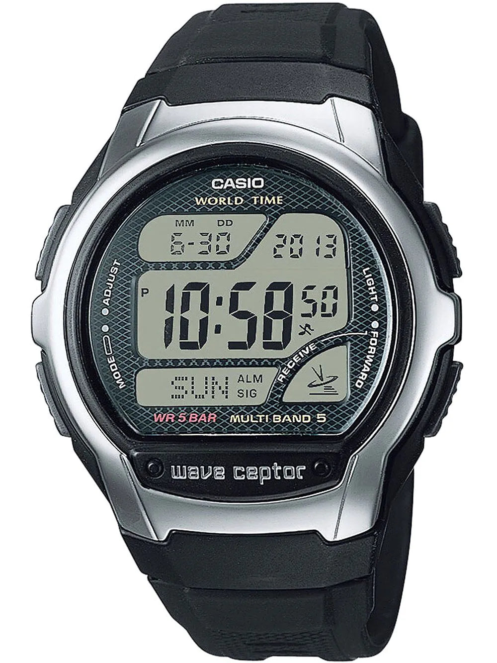 Casio WV-58R-1AEF Collection radio controlled Mens Watch 44mm 5ATM