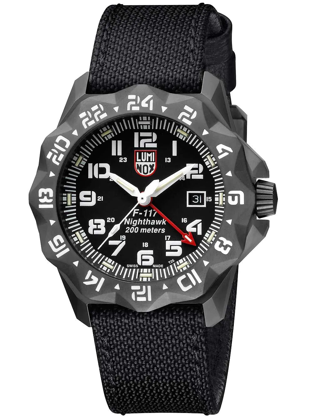 Luminox XA.6421 Nighthawk 6400 Serie Mens Watch 44mm 200M