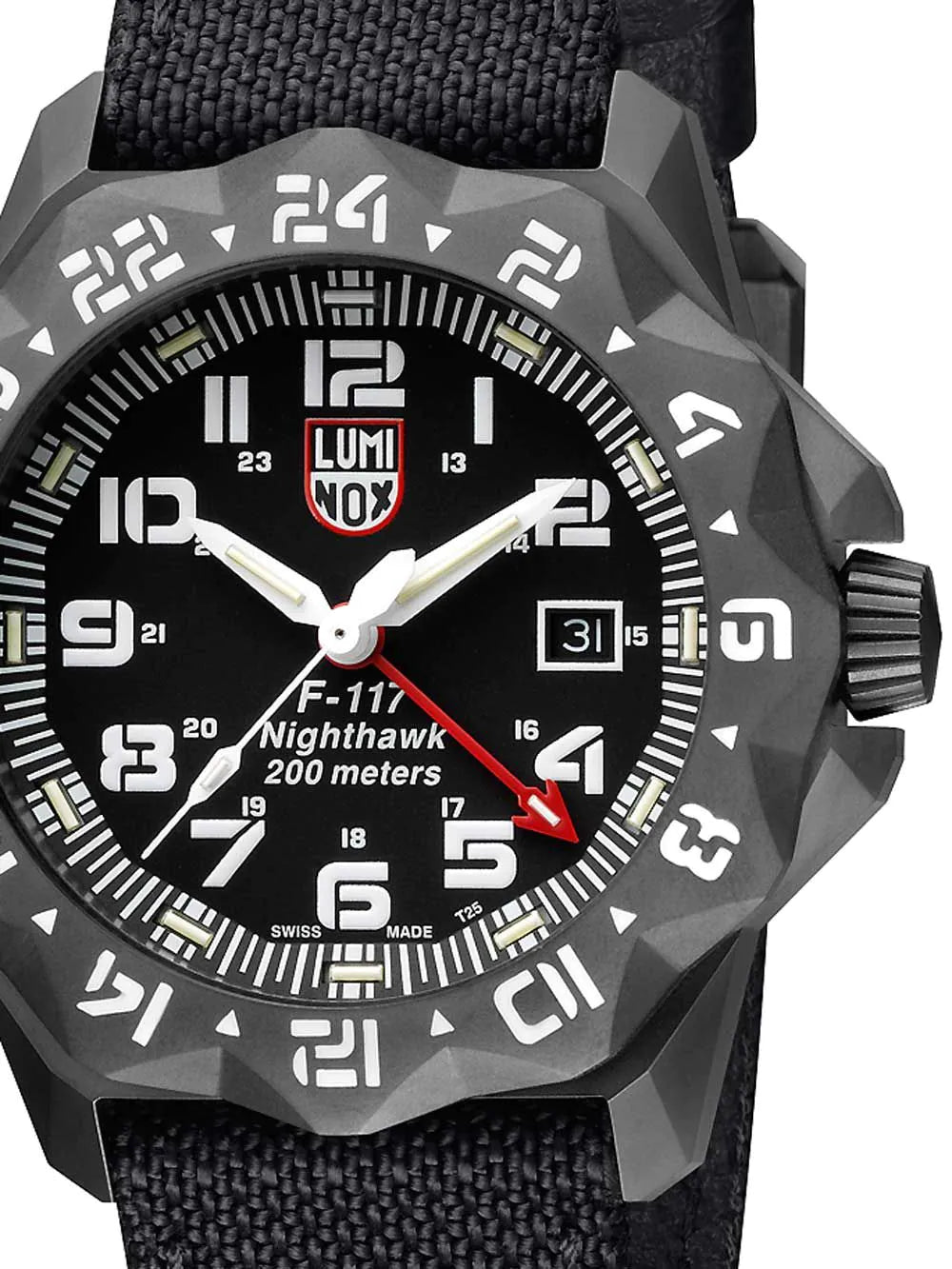 Luminox XA.6421 Nighthawk 6400 Serie Mens Watch 44mm 200M