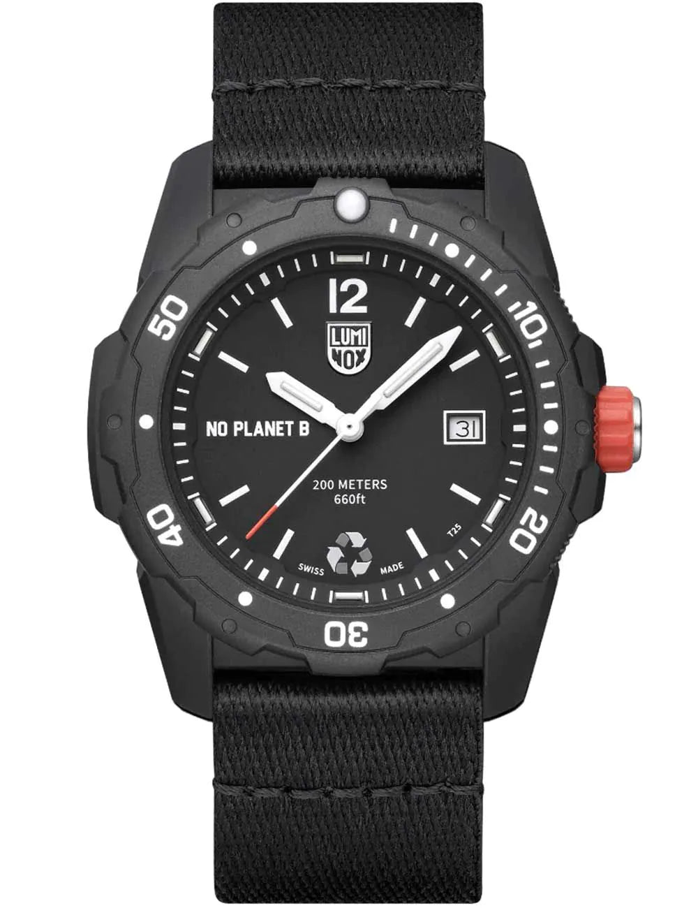 Luminox XB.3722.ECO Mens Watch Bear Grylls Survival Eco No Planet B 42mm 20ATM