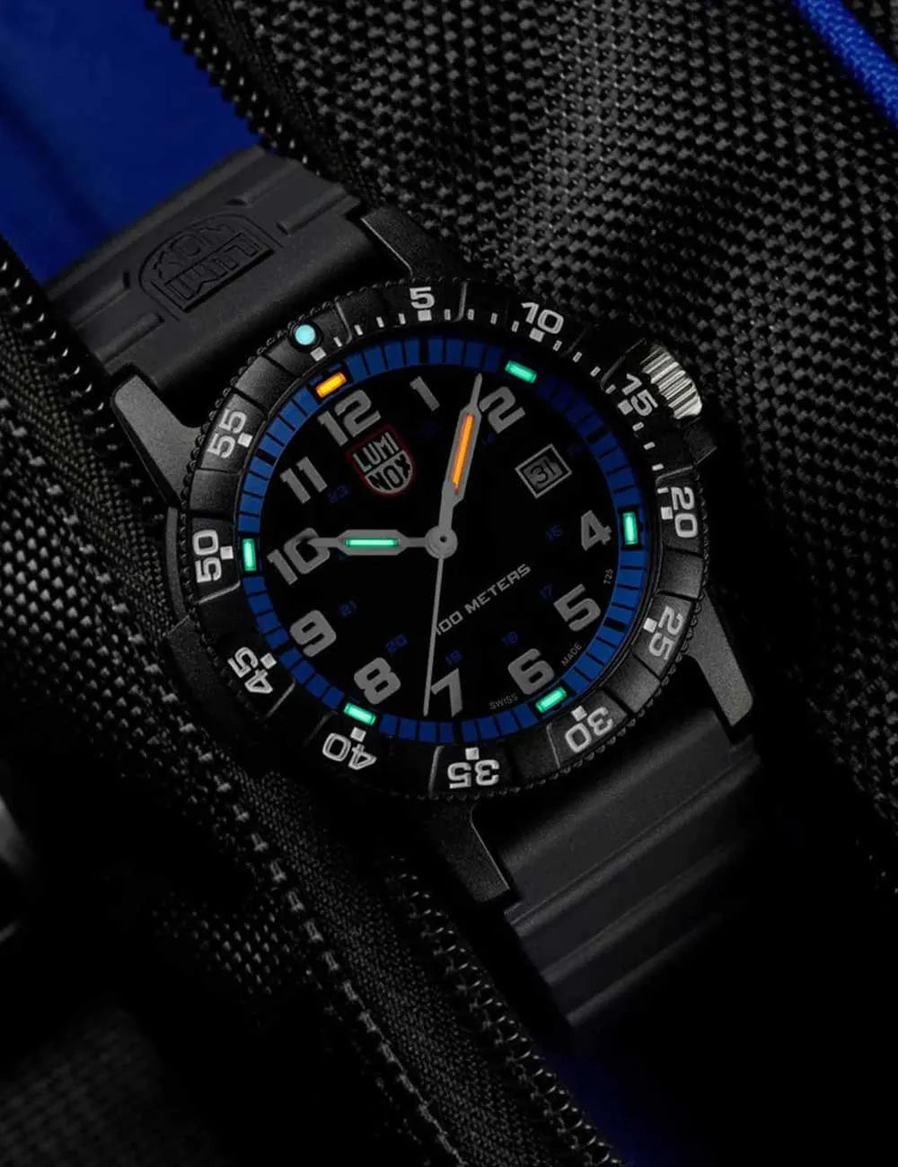 Luminox XS.0324 Mens Watch Leatherback Sea Turtle Giant 44mm 100M