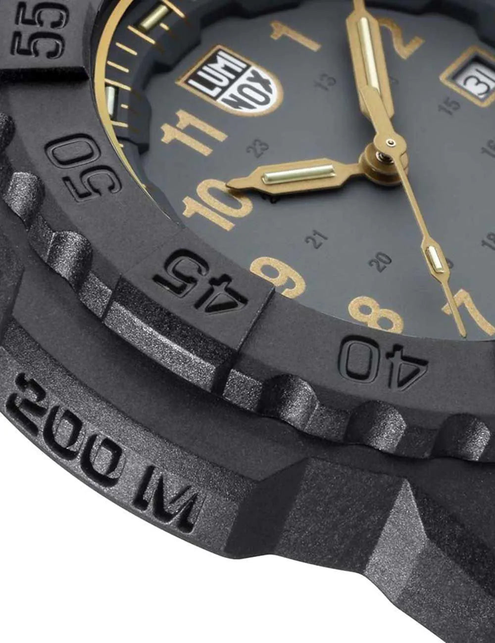 Luminox XS.3508.GOLD Mens Watch Navy Seal Diver 45mm 20ATM