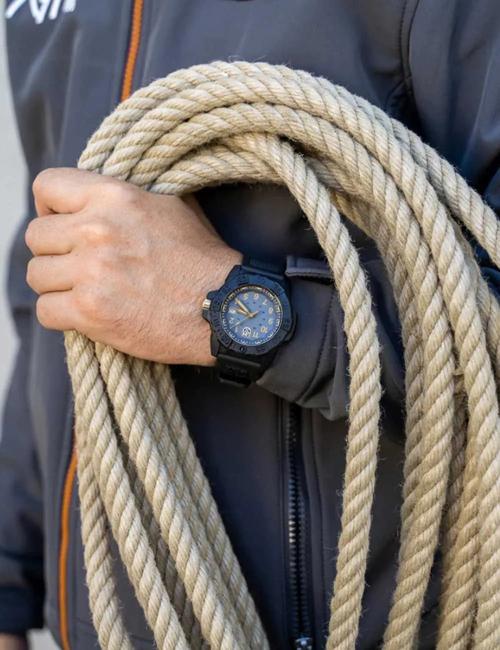 Luminox XS.3508.GOLD Mens Watch Navy Seal Diver 45mm 20ATM