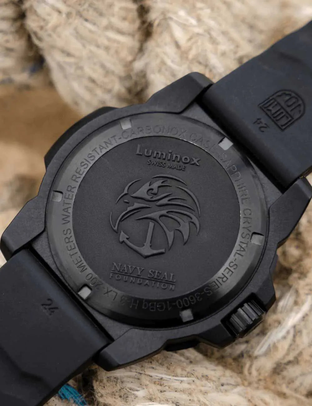 Luminox XS.3601.BO.NSF Mens Watch Navy Seal 45mm 20ATM