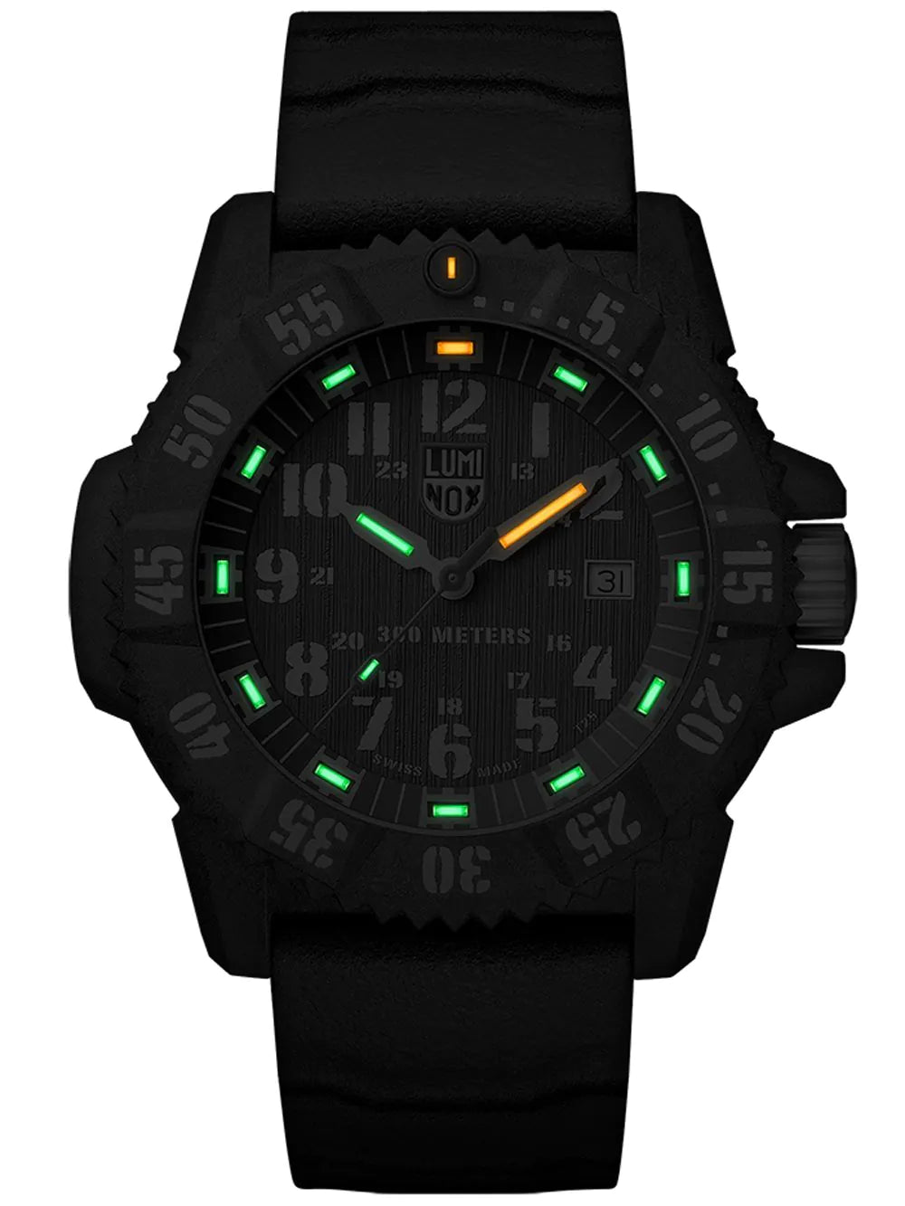 Luminox XS.3801.L Carbon Seal 3800 Serie Mens Watch 46mm 300M