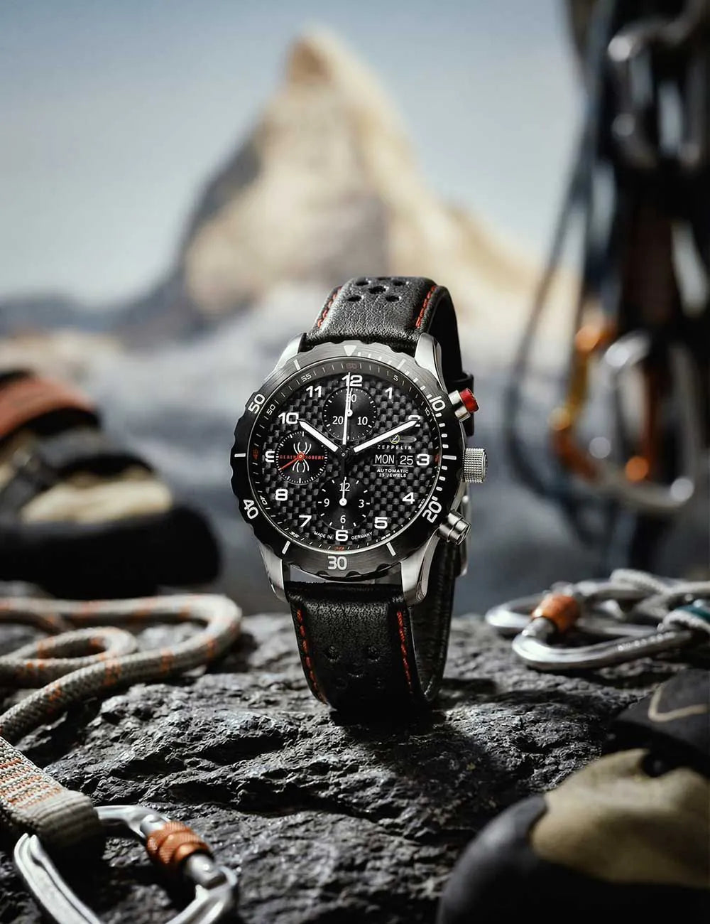 Zeppelin 7216-2 Night Cruise automatic chrono 42 mm 10ATM