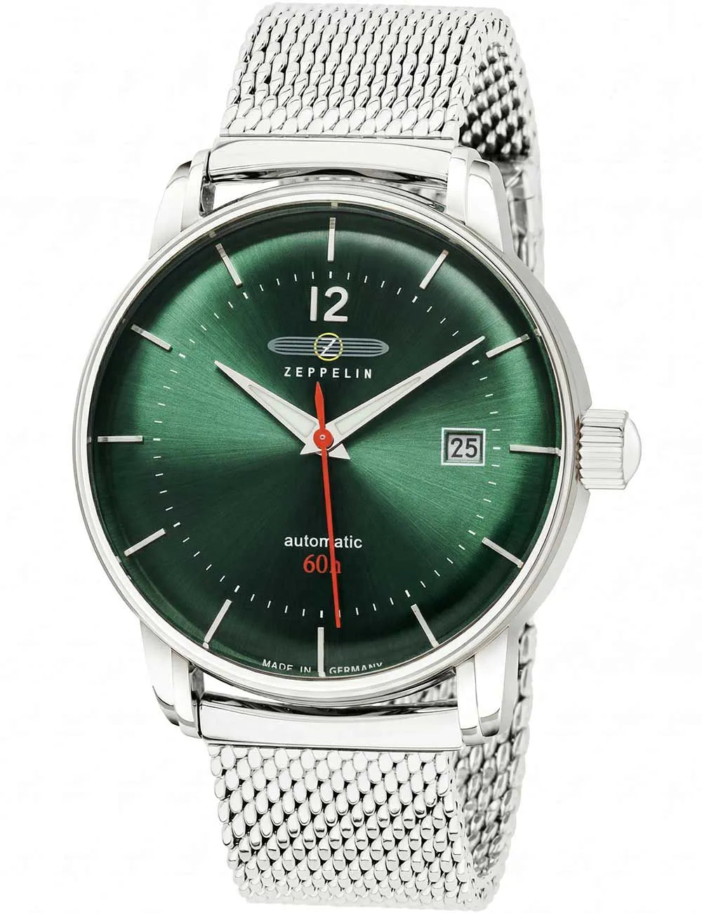 Zeppelin 8160M-4 Bodensee LZ120 Automatic Mens Watch 41mm 5ATM