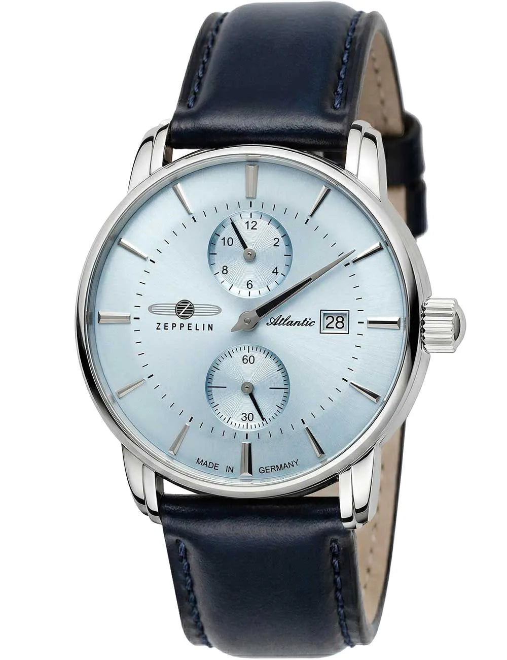 Zeppelin 8426-3 Mens Watch Atlantic Automatik Regulator 42mm 5ATM