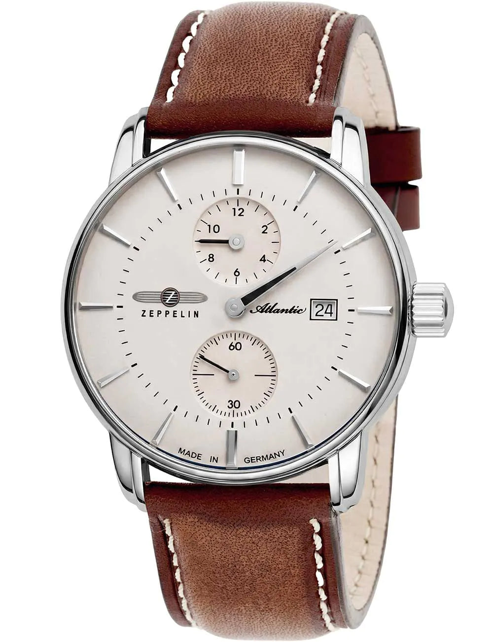 Zeppelin 8426-5 Atlantic Automatic Mens Watch 43mm 5ATM