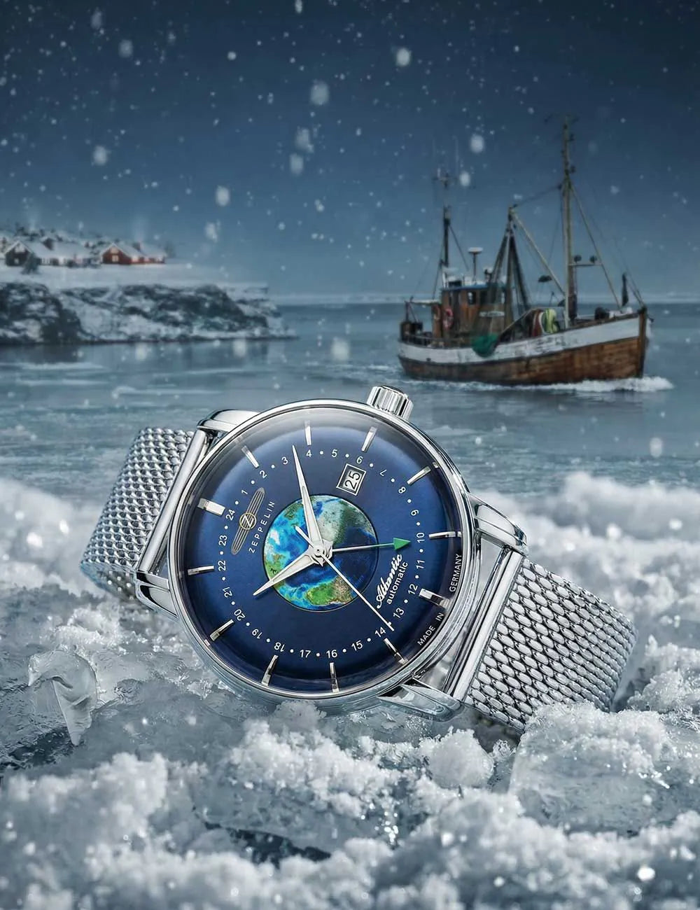 Zeppelin 8468M3 Atlantik GMT Automatic
