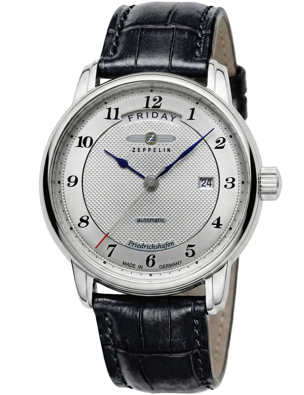 Zeppelin 8562-4 Mens Watch Friedrichshafen Automatic 40mm 5ATM